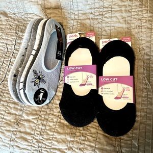 NWT 11 pair Peds & NoBo no show / low cut socks